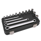 High Quality E-Torx Socket Spanner set 3/8" 1/4" Drive CR-V  Star Socket